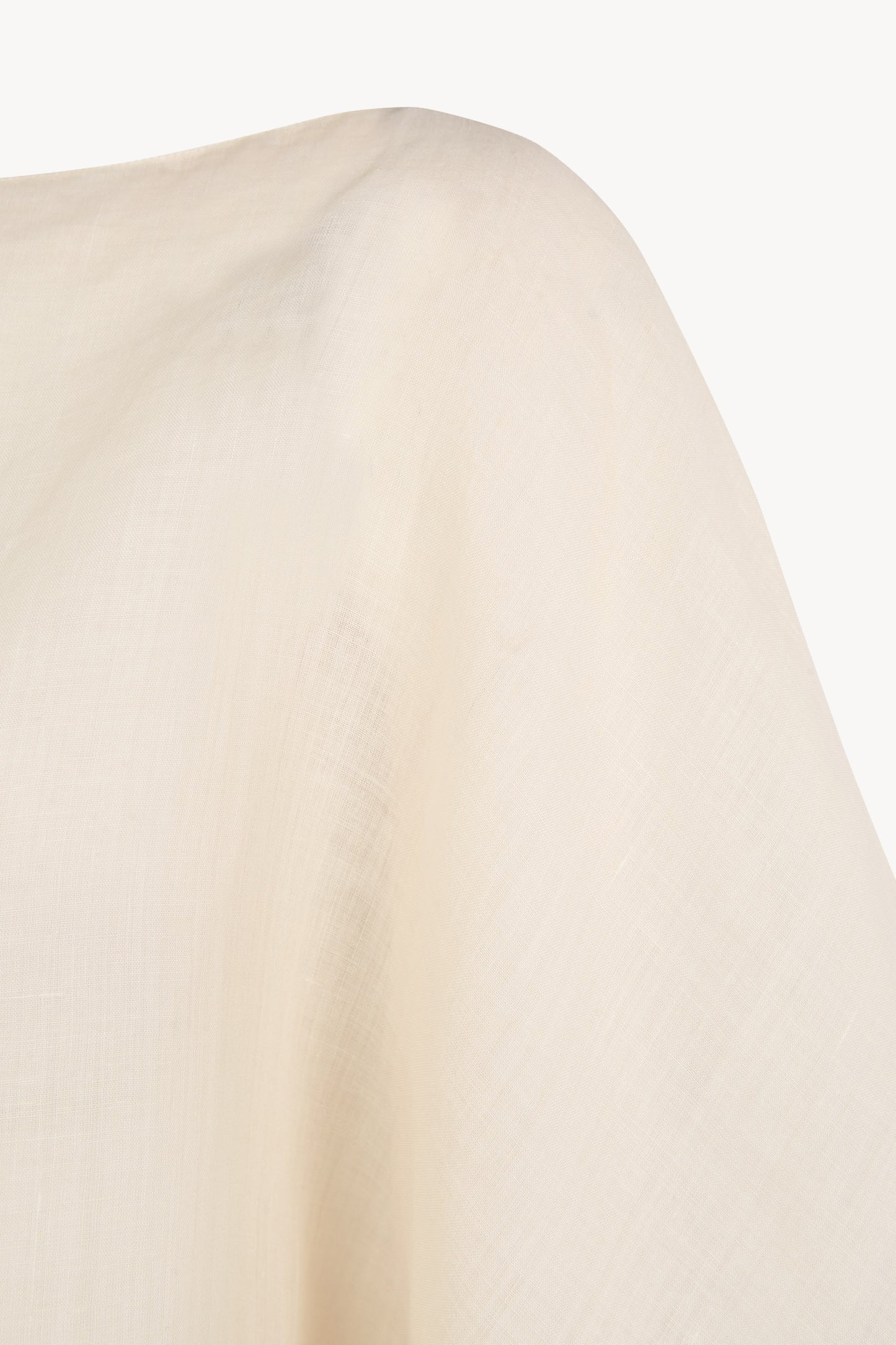 Ufo, top en ramio marfil