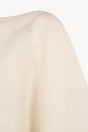 Ufo, top en ramio marfil