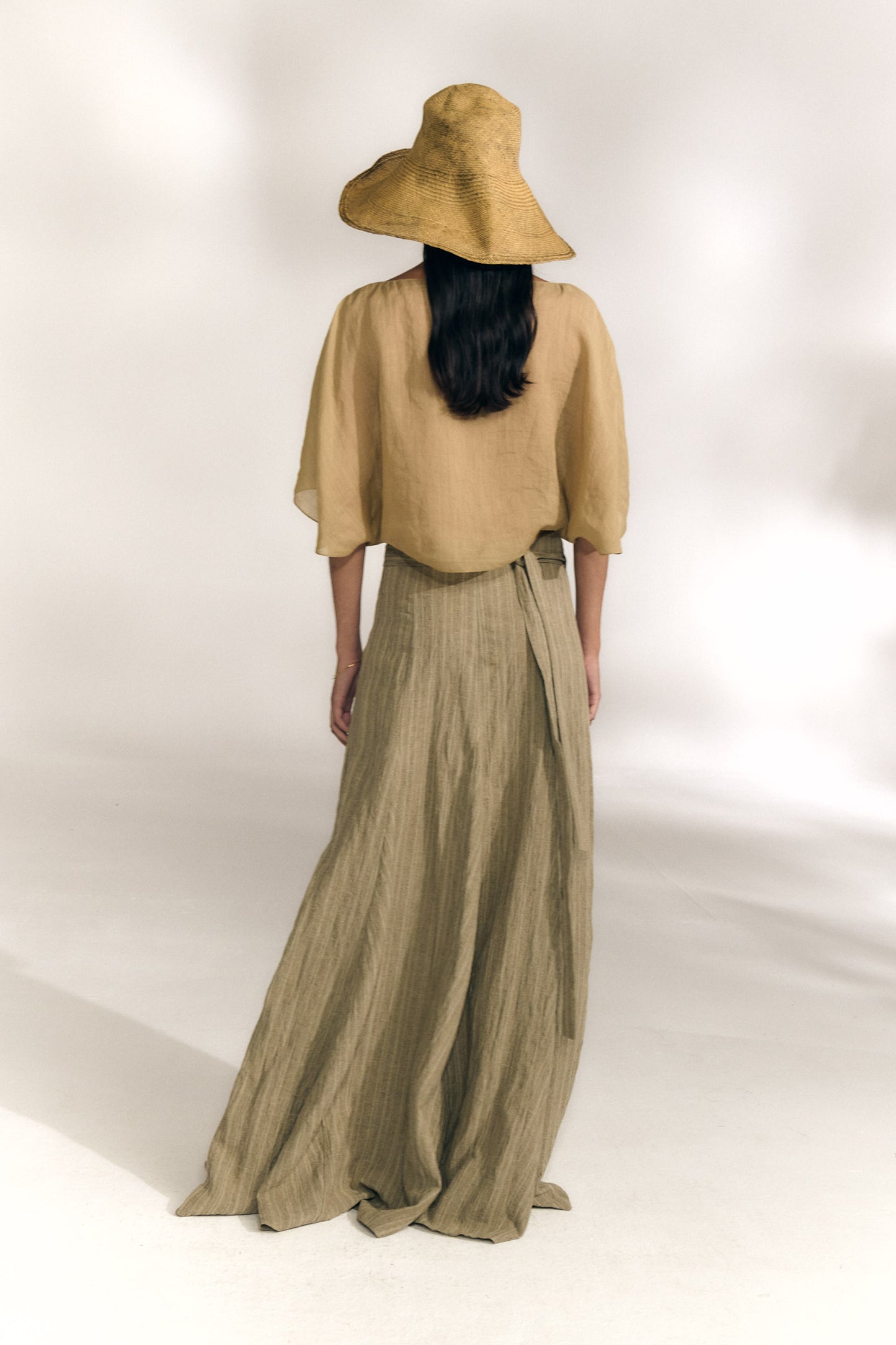 Ufo, top de ramio kaki claro