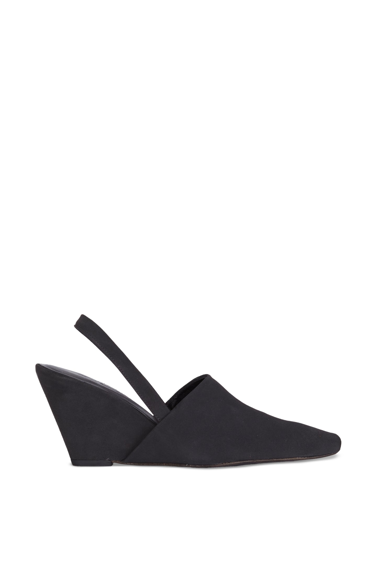 Umbra, graphite wedge sandal