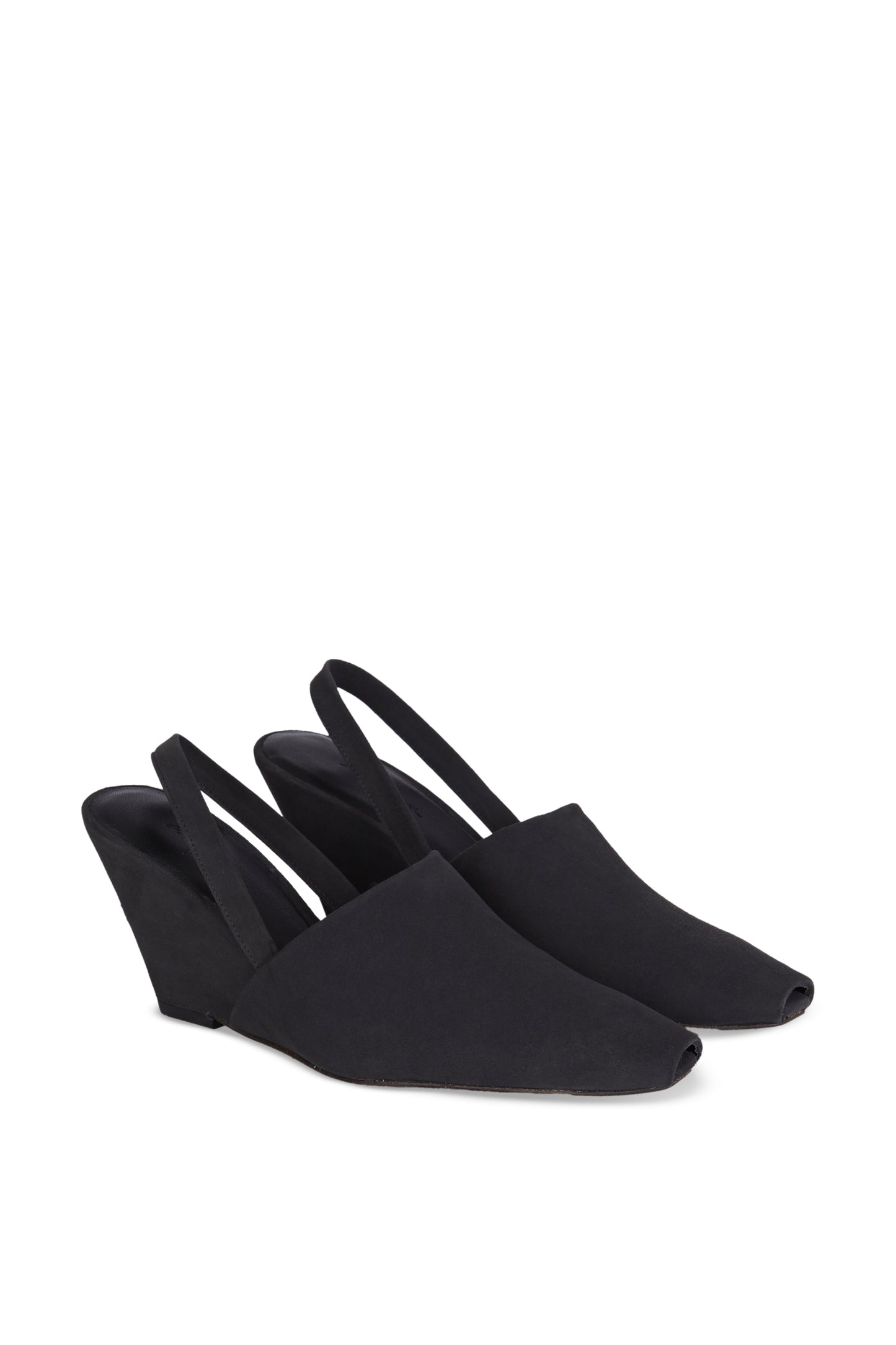 Umbra, graphite wedge sandal