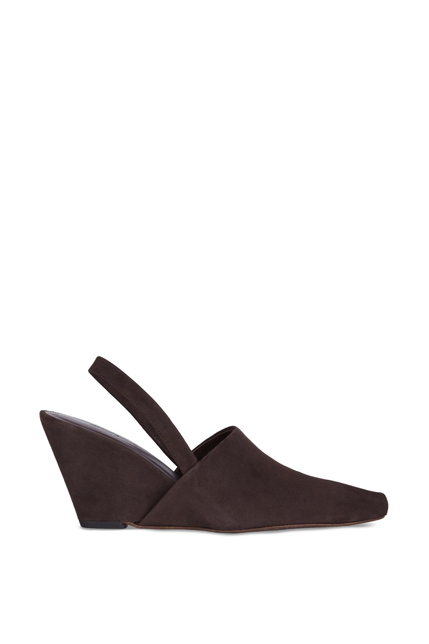 Umbra, dark brown wedge sandal