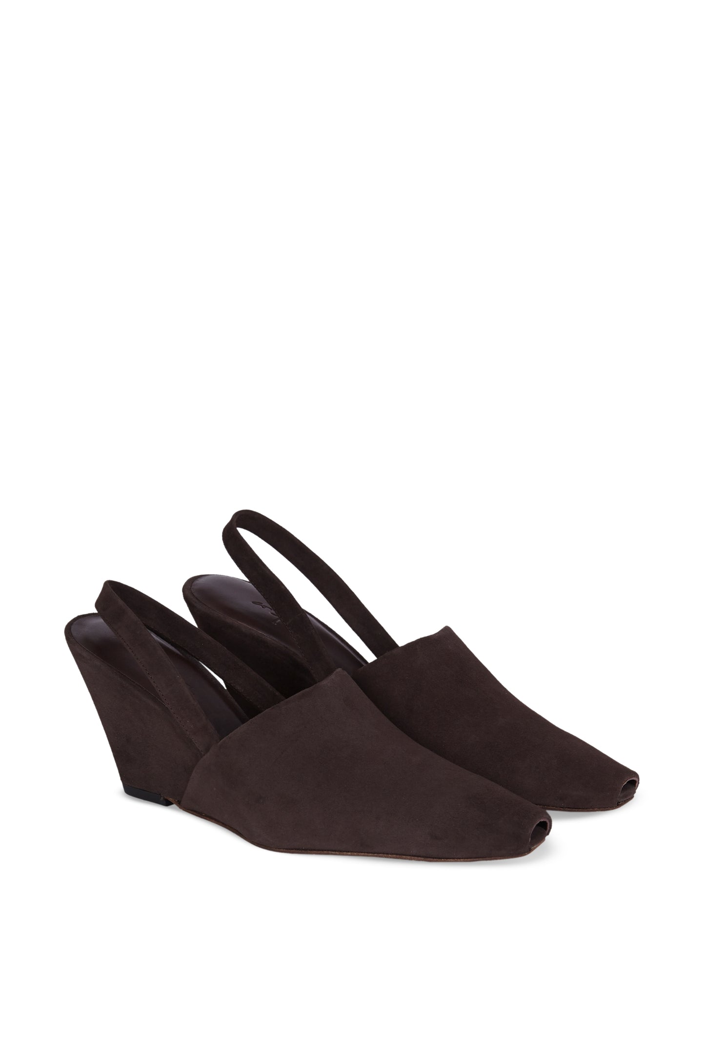 Umbra, dark brown wedge sandal