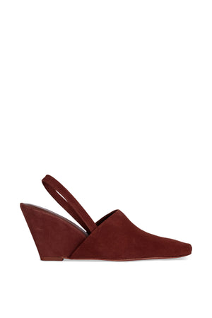 Umbra, tobacco wedge sandal