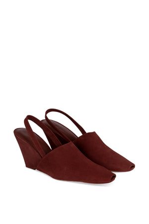 Umbra, tobacco wedge sandal