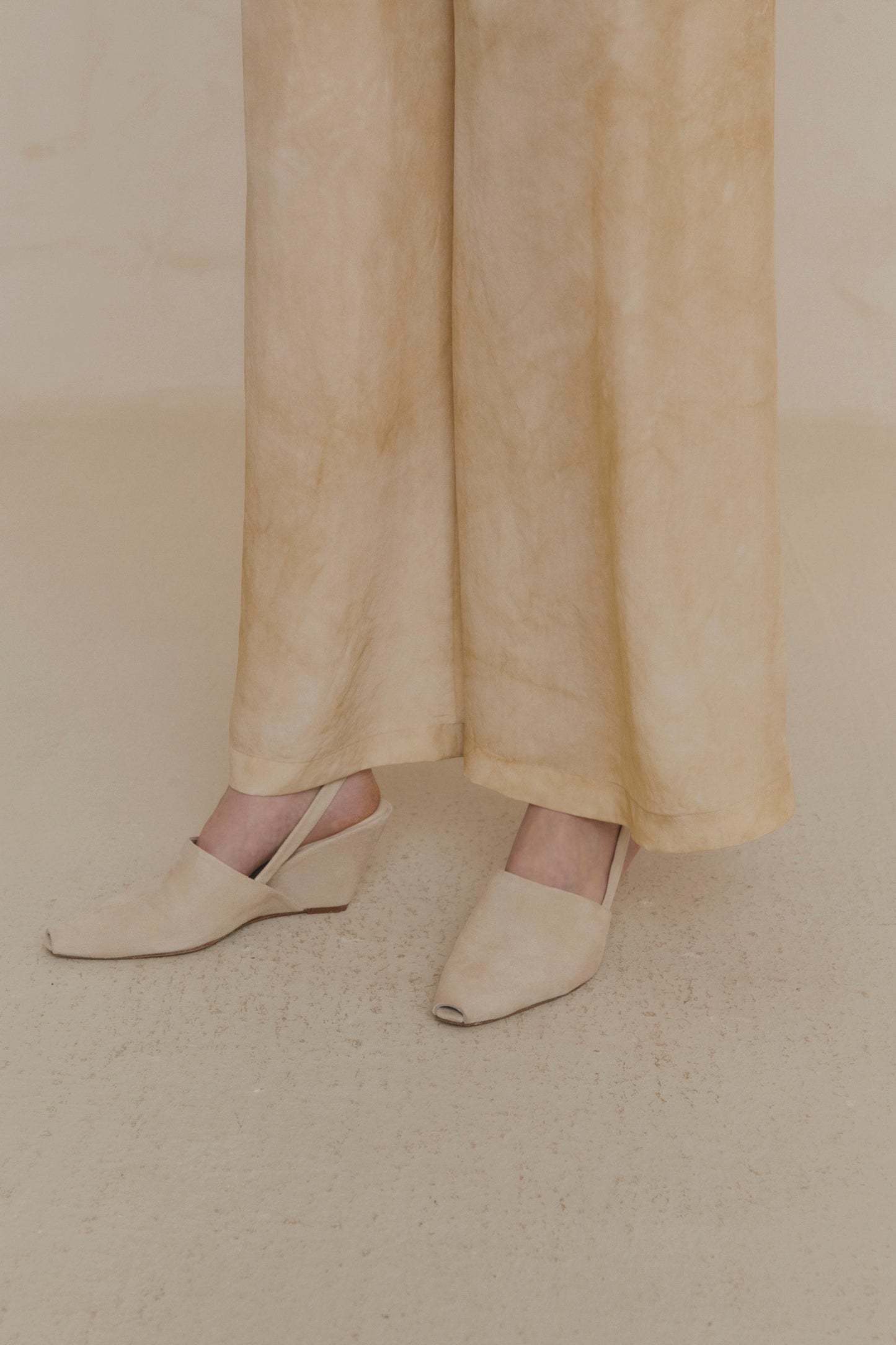 Umbra, ivory wedge sandal