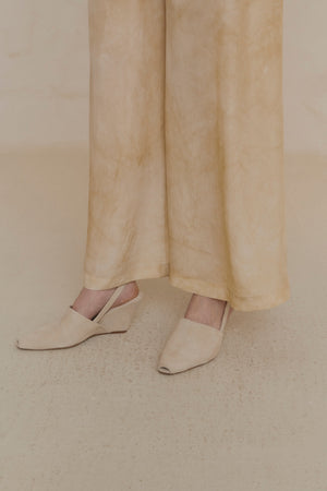 Umbra, ivory wedge sandal