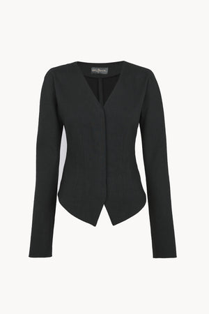 Umbral, night green fitted jacket