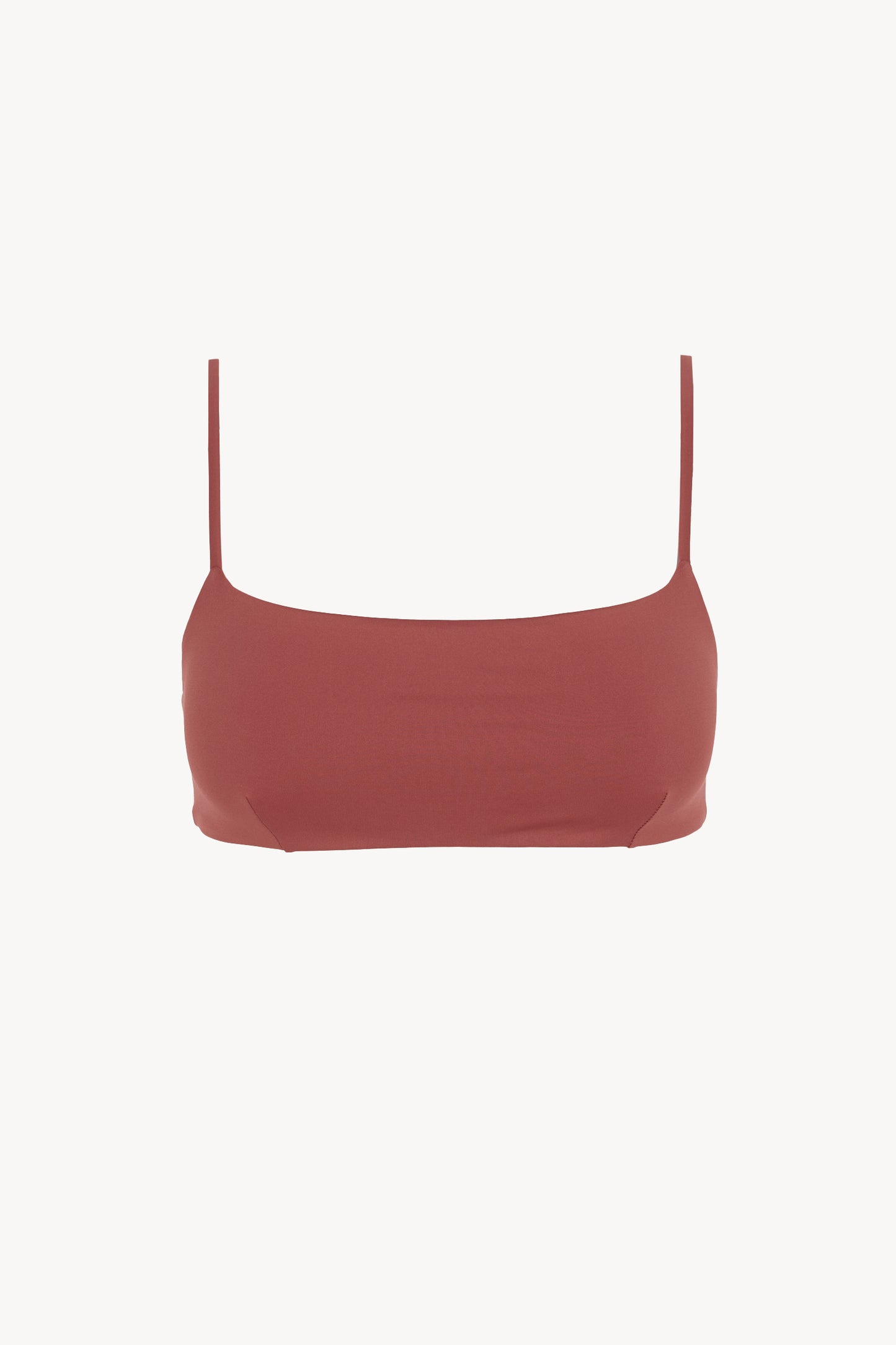 Umi, top bandeau rojo
