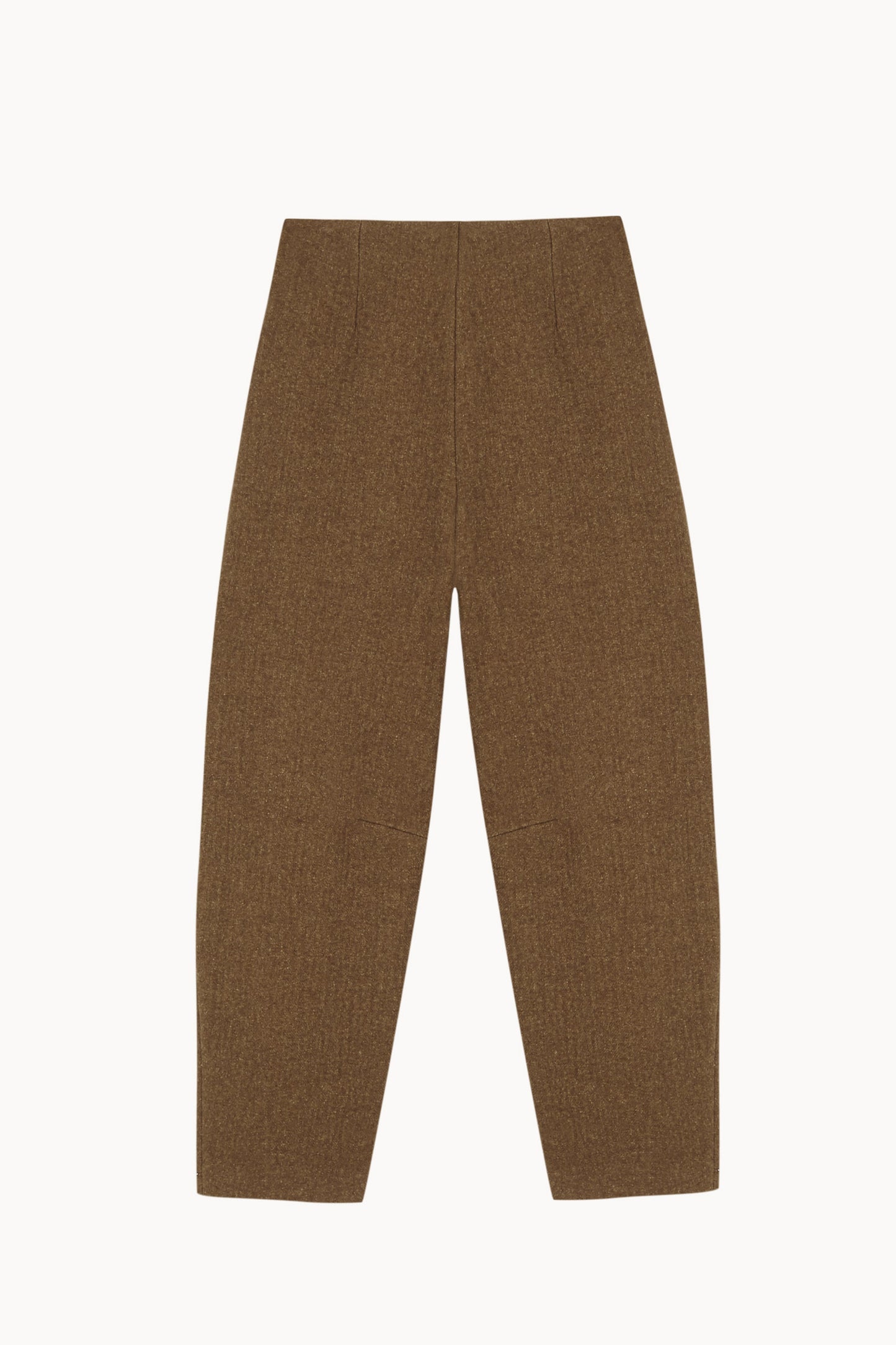 Undo, pantalon de algodon y lana marron