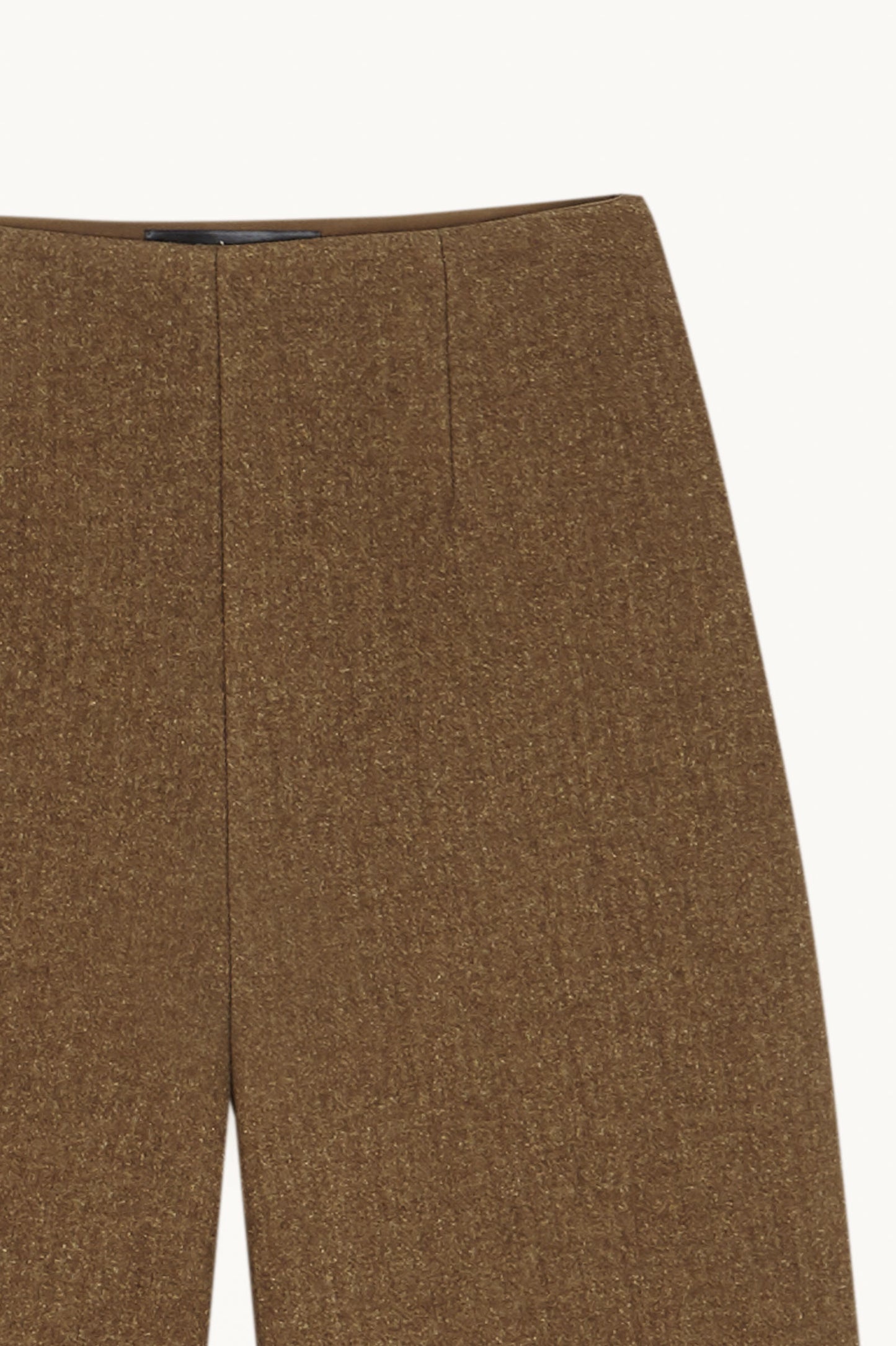 Undo, pantalon de algodon y lana marron