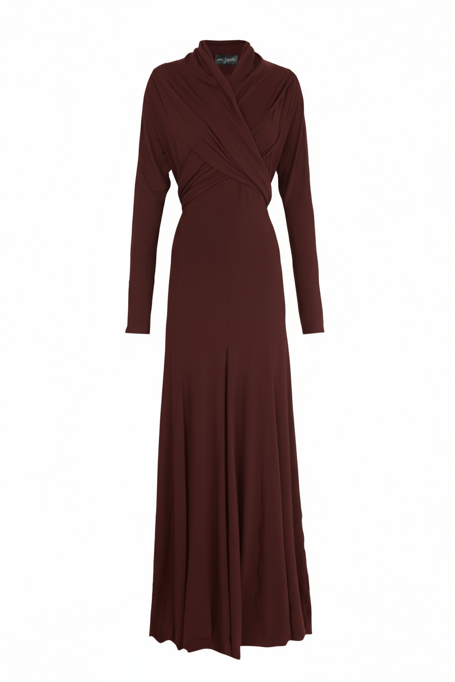 Velora, cherry stretch cupro dress