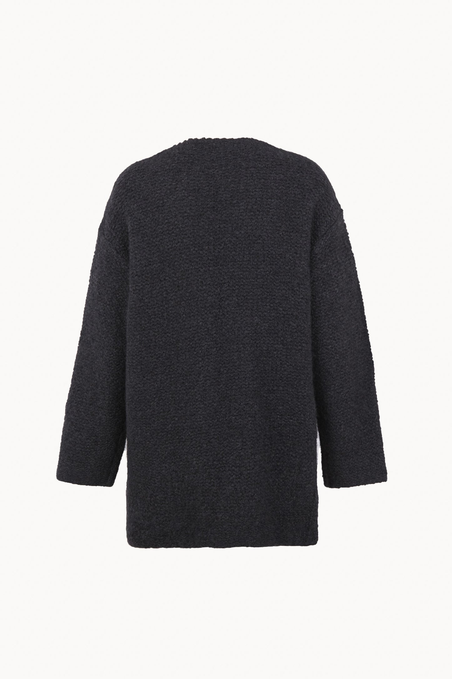 Yara, night blue cashmere and silk jumper