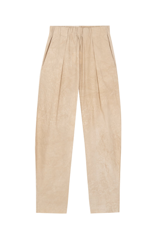 Yoko, pantalon beige maltinto