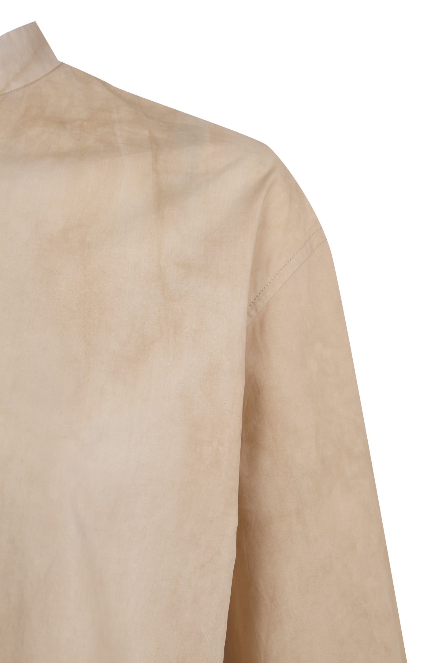 Yoko, camisa popelin beige maltinto