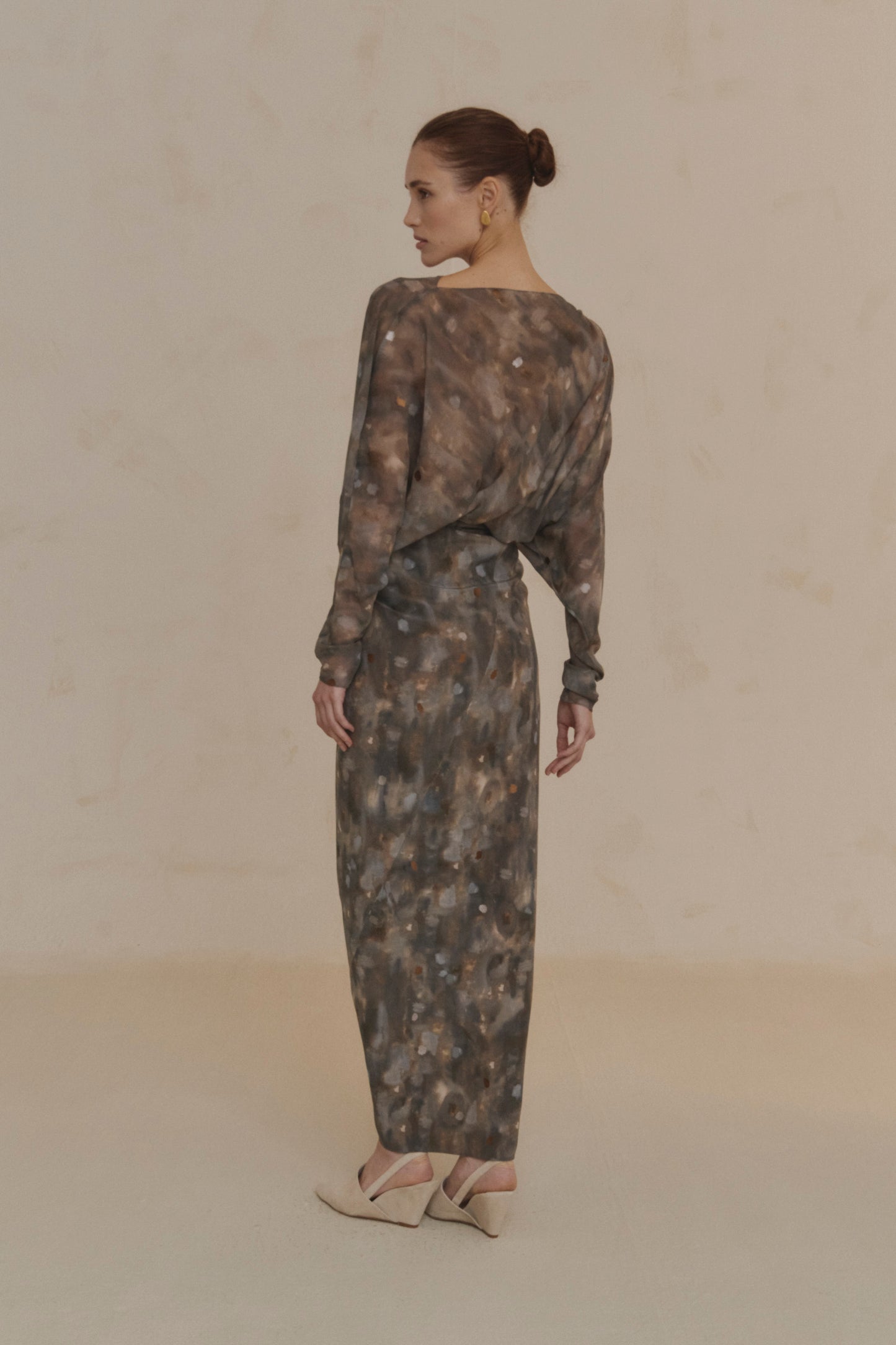 Umbra, ivory wedge sandal