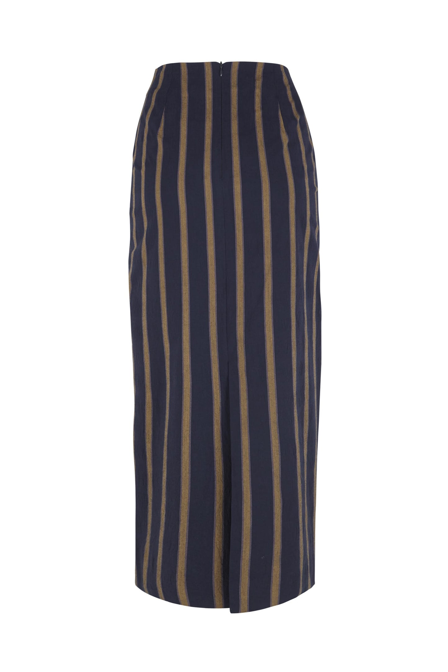 Kenia, striped skirt