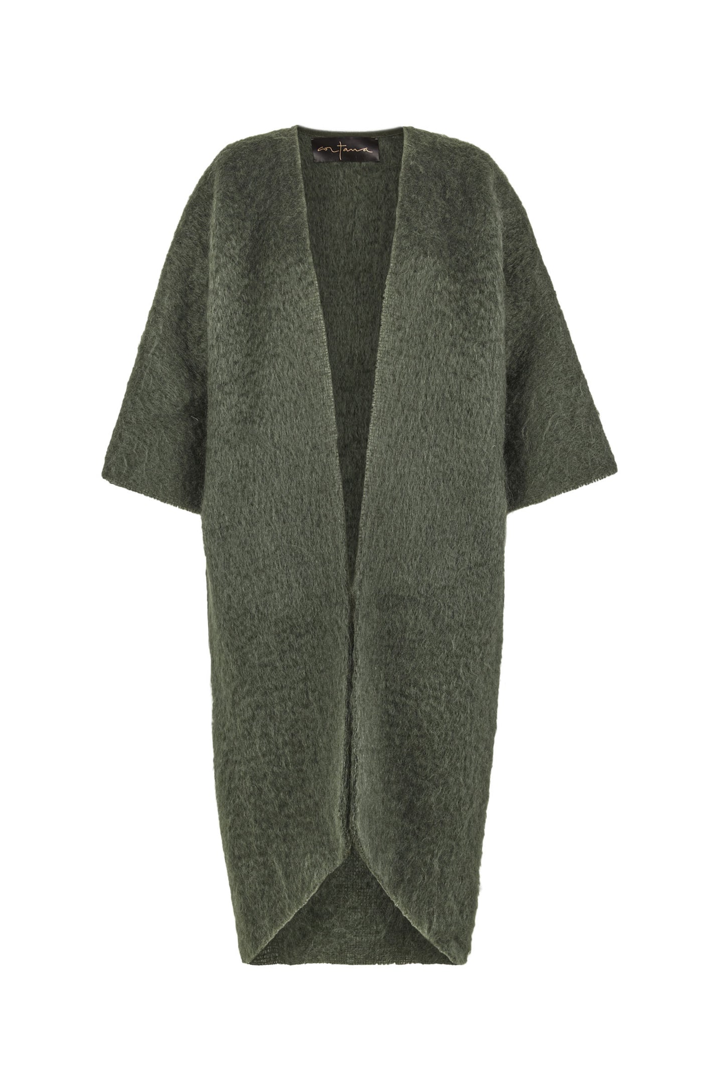 Kuma, abrigo oversize en mohair verde