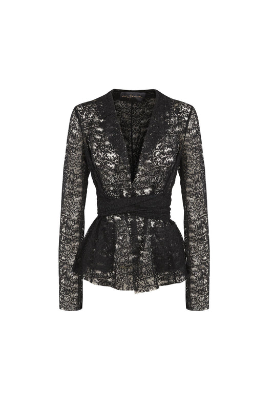 Laure, French lace jacket