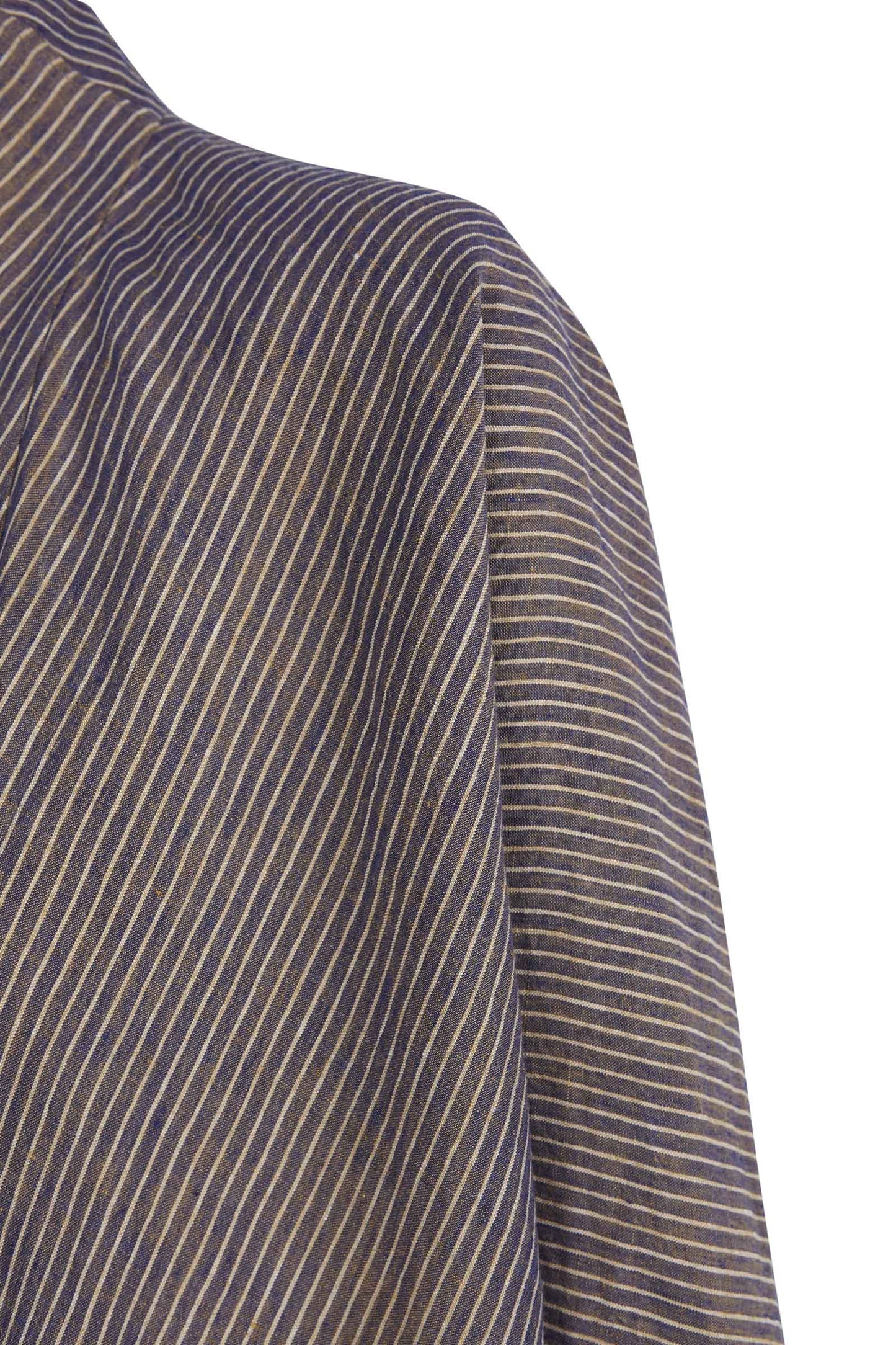 Nairobi, lilac striped linen jacket