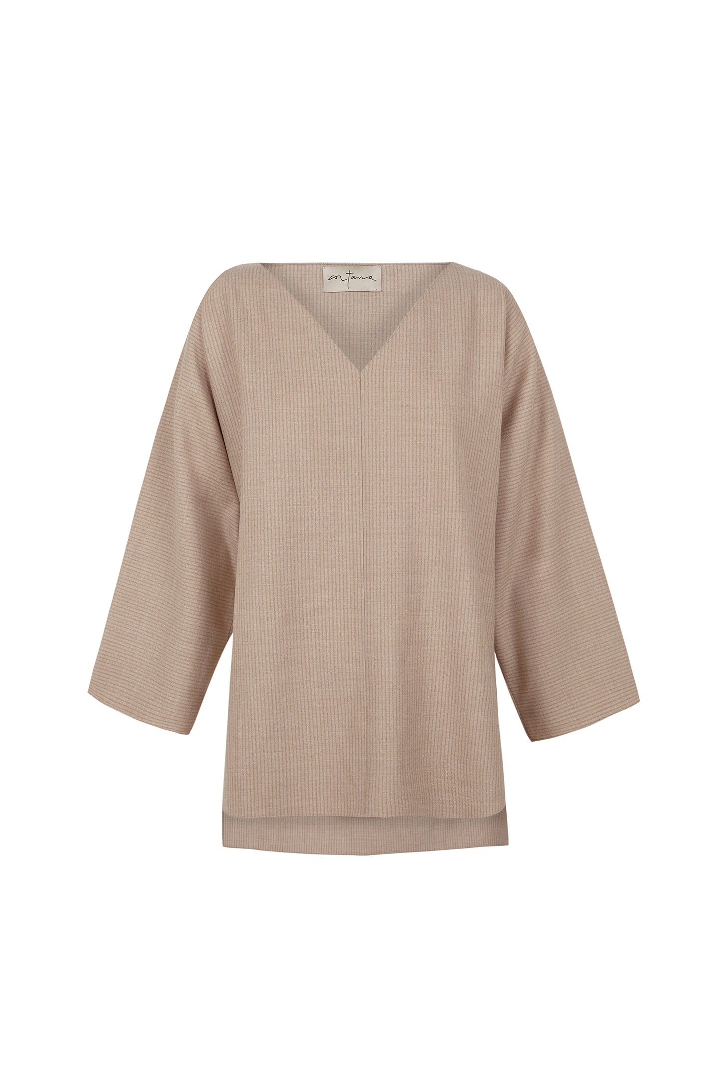 Riu, beige zelander wool top