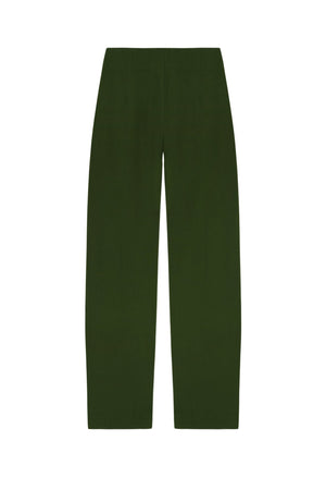 Sienna, green pants
