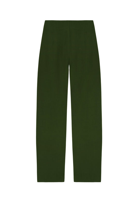 Sienna, green pants