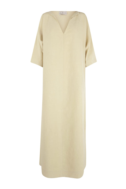 Valery, linen and silk dress