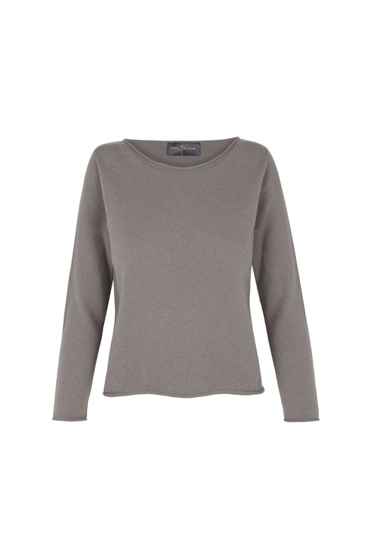 Viento, gray cashmere jumper